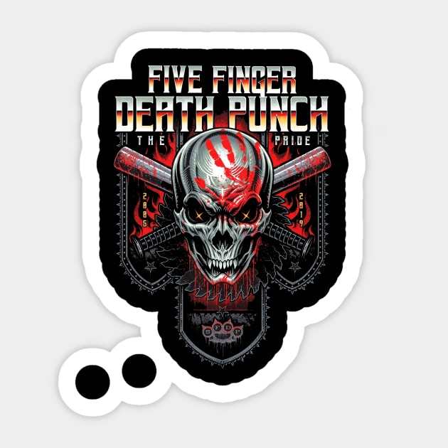 5fdp skull ball Sticker by Press Play Ent